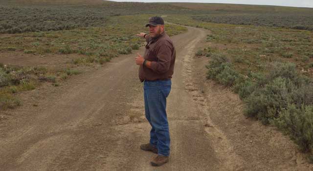 Lance Okeson of the BLM Boise District