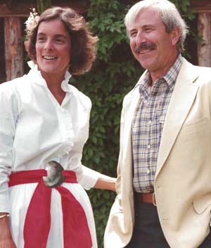 John and Diane got married at the ranch in 1982.